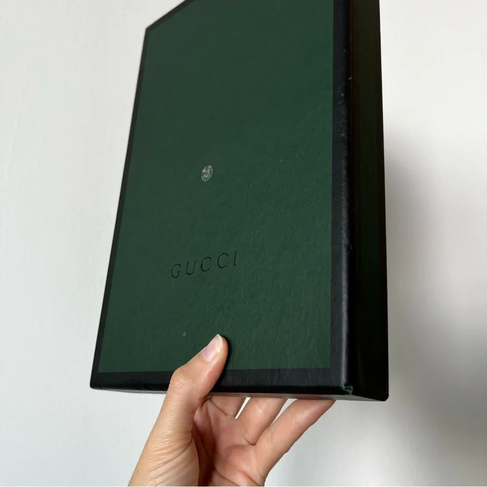 Gucci Boxed Stationery Hardcover Notebook 9 Cards 9 Envelopes Horse Equestrian